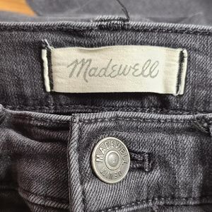 MADEWELL 29x27 DARK FADE WASH, DISTRESSED NEW FEEL WOMEN'S GIRLS JEGGING JEANS